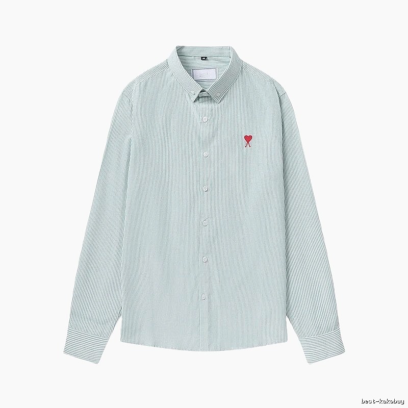 AMI Heart - Shaped Stripe Shirt