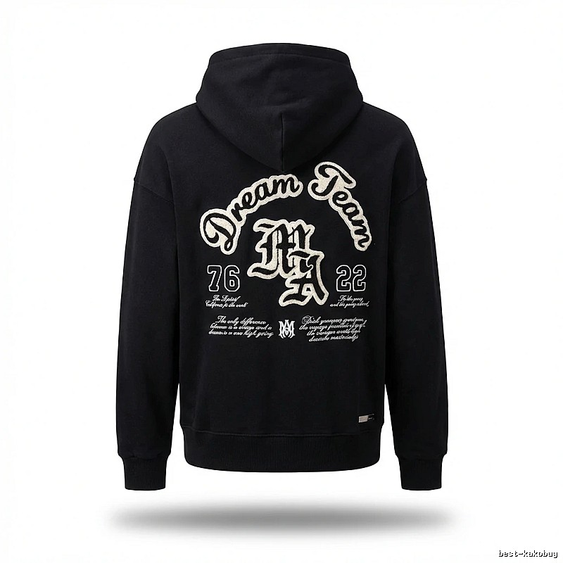 AMIRI Dream Team retro-style black sweatshirt