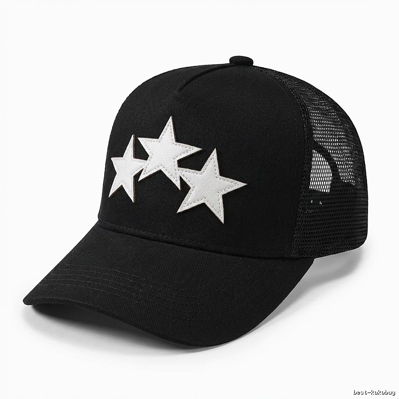 AMIRI Starry Trendy Cool Black Hat