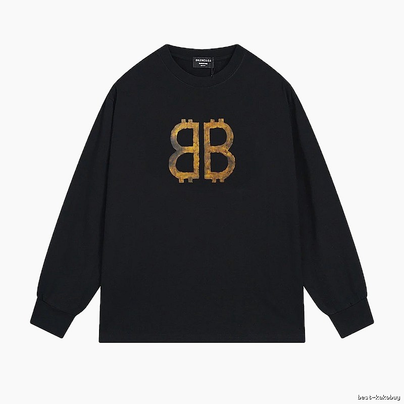 Balenciaga BB Print Black Sweatshirt