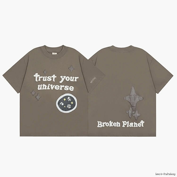 Broken Hearts Raised-Print Graphic Camel Style Bpi10 Graphic T-Shirt Travel Styling