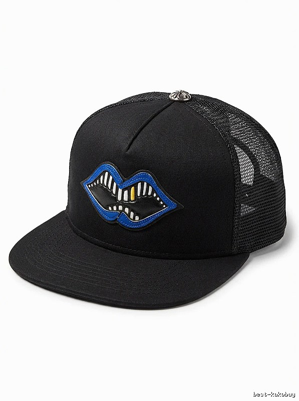 Chrome Hearts Black Trendy and Cool Wind Cap
