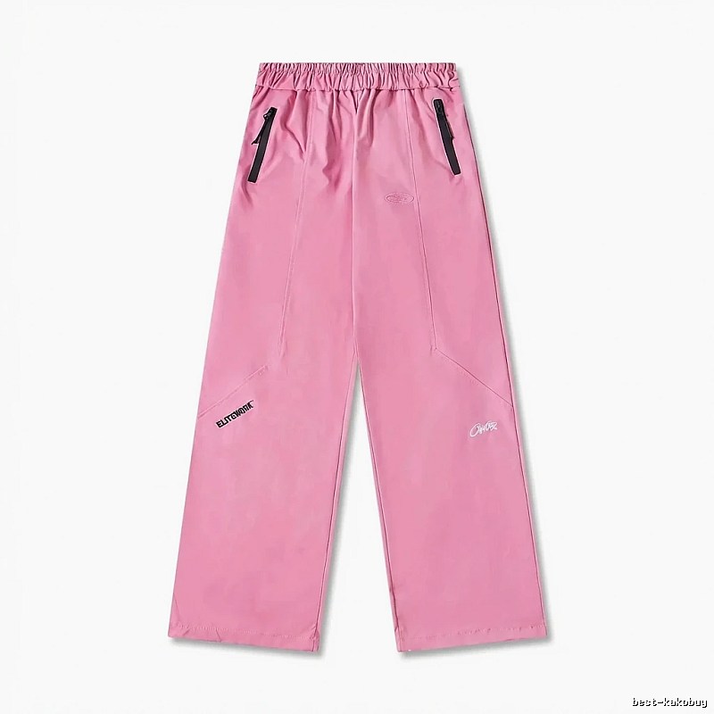Corteiz Elitework Trendy and Cool Style Pink Pants