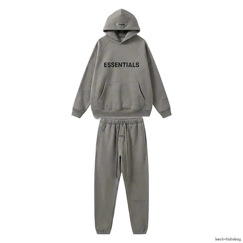 ESSENTIALS grey casual suit