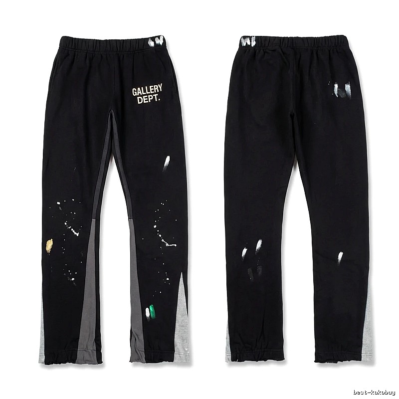 Gallery Dept Graffiti Style Black Long Pants