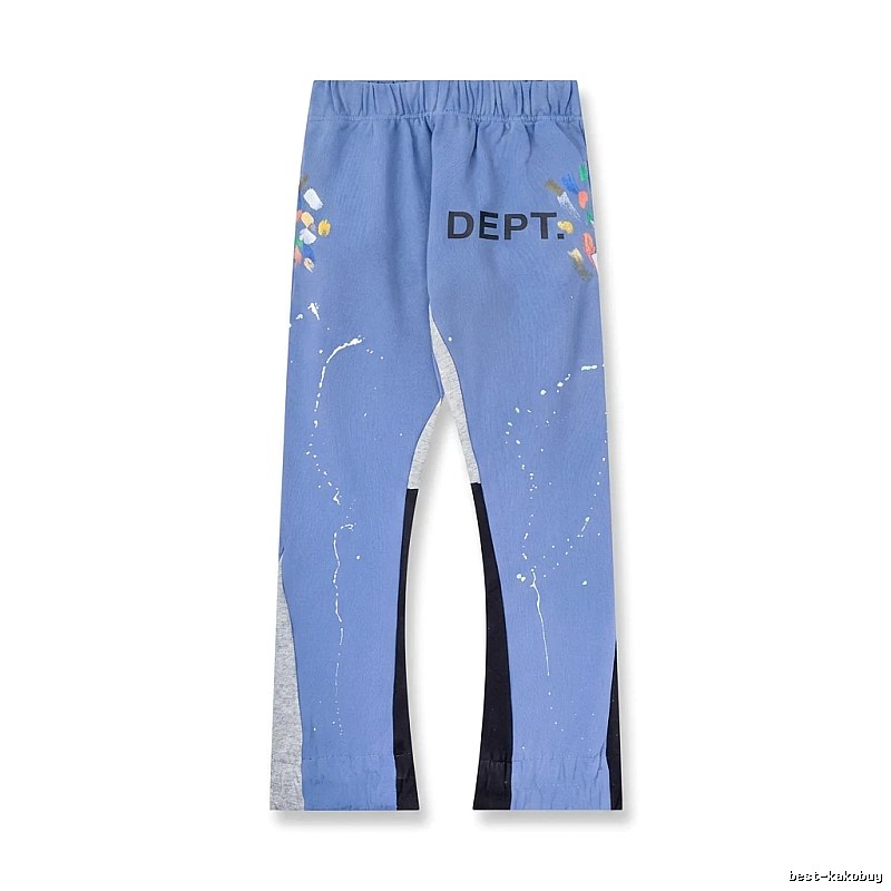 Gallery Dept Graffiti Style Blue Trousers