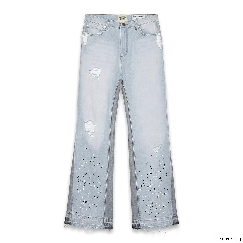 Gallery Dept Ripped Light Blue Jeans