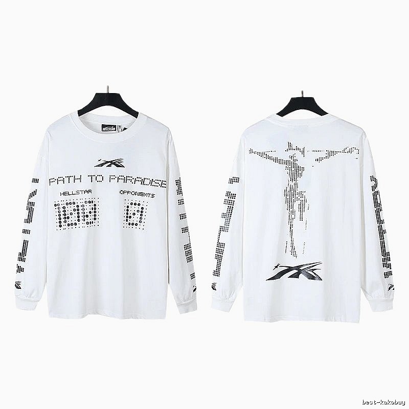 Hellstar religious style white T-shirt