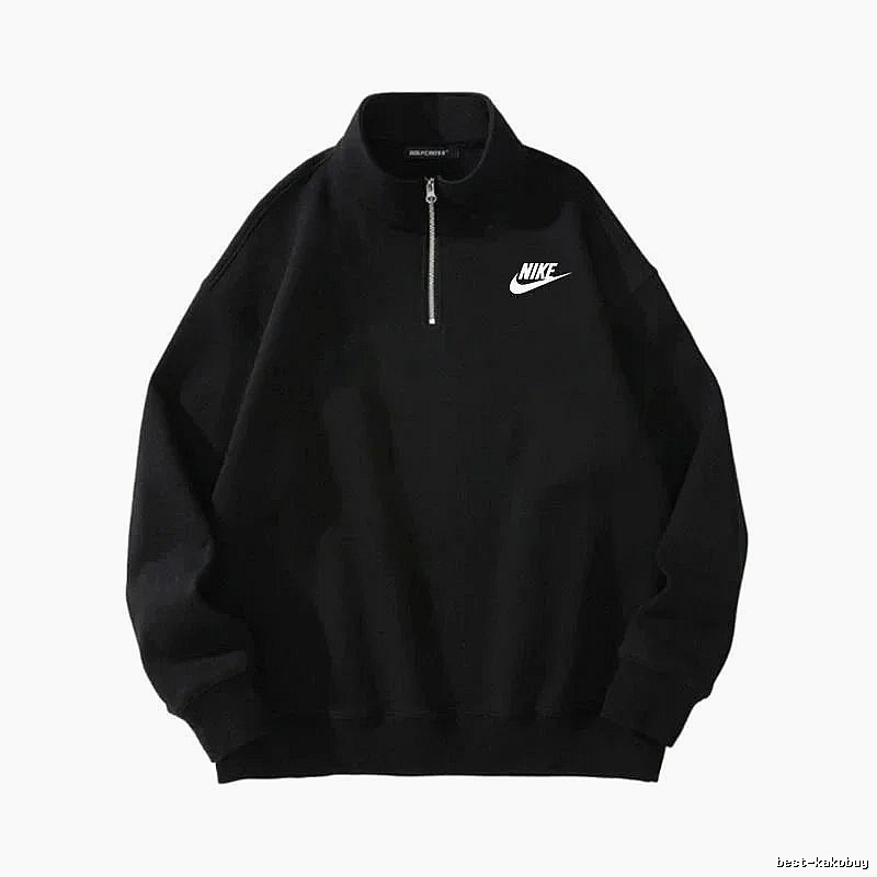 Lacoste Patterned Quarter-zip sweatshirt Black Quarter Zip with Polished Detail
