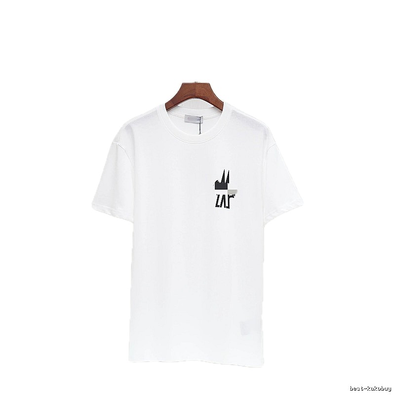 Moncler Printed Casual-style White Short-sleeve T-shirt