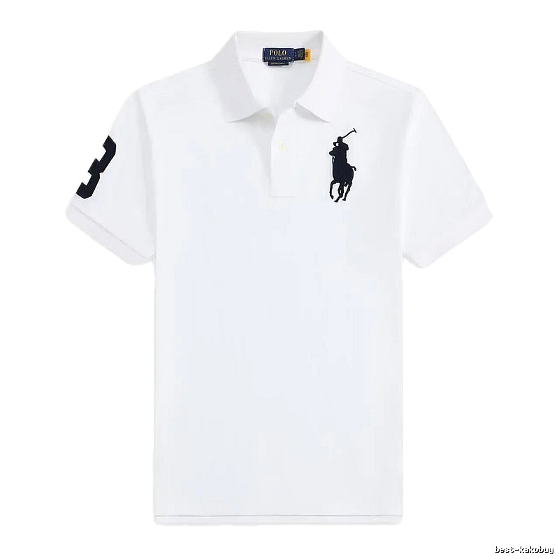 Ralph Lauren Polo White Minimalist Style T-shirt