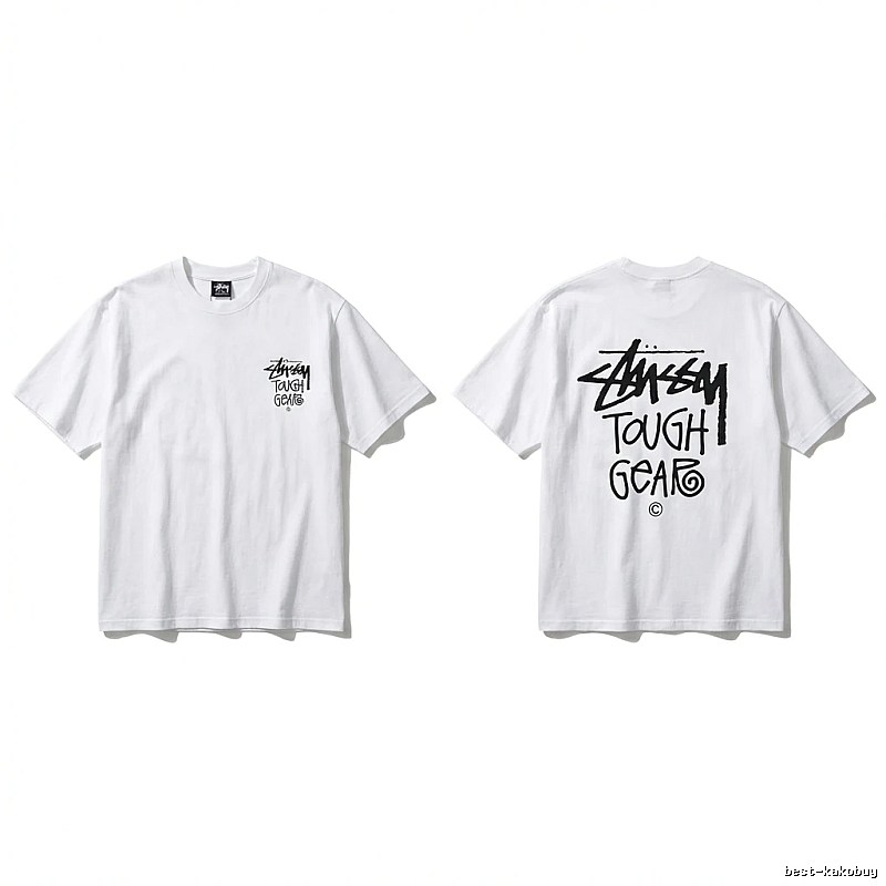 Stussy Graffiti Style White T-shirt