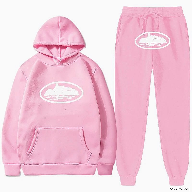 Stussy Pink Red Tracksuit Set Statement Graphic Logo