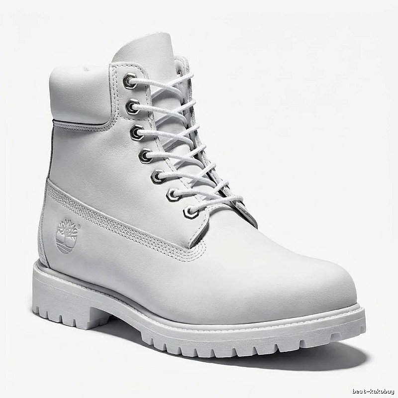 Timberland classic white work boots