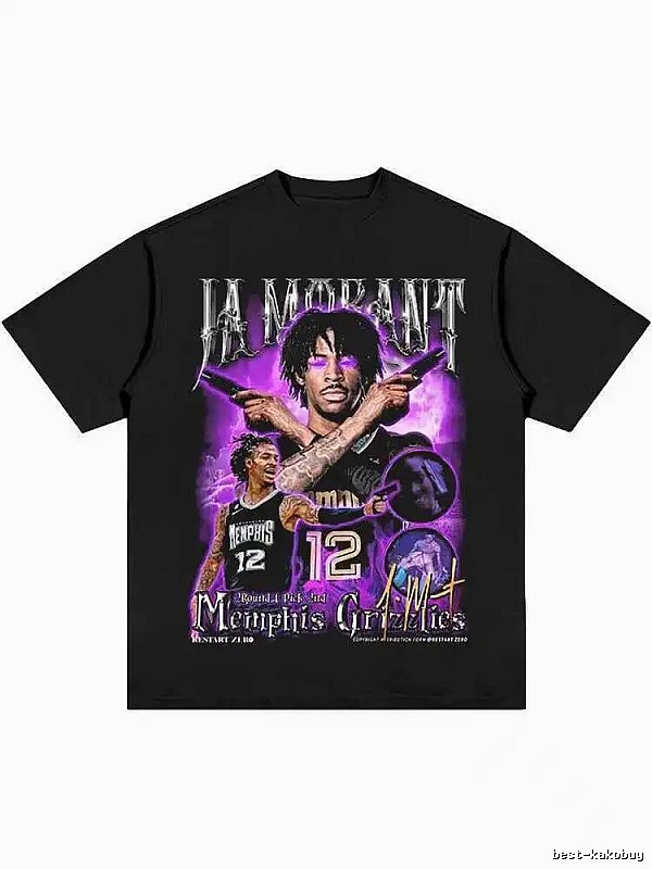 Tupac Sport Portrait graphic T-shirt Black Tupac Collage for Collection Drops