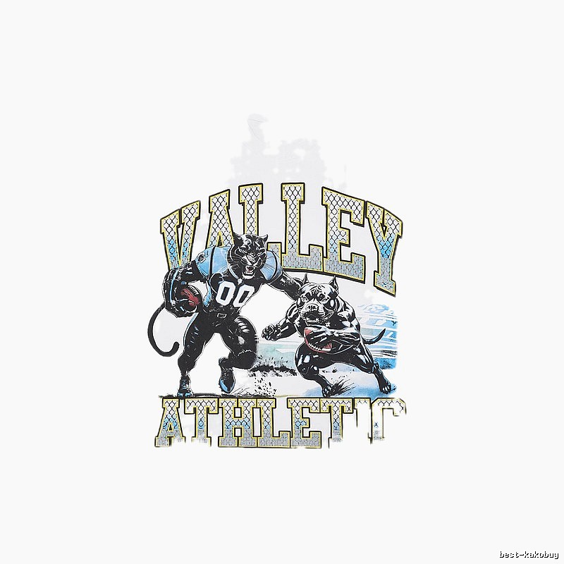 Valley Sports American Retro White Short-sleeve T-shirt