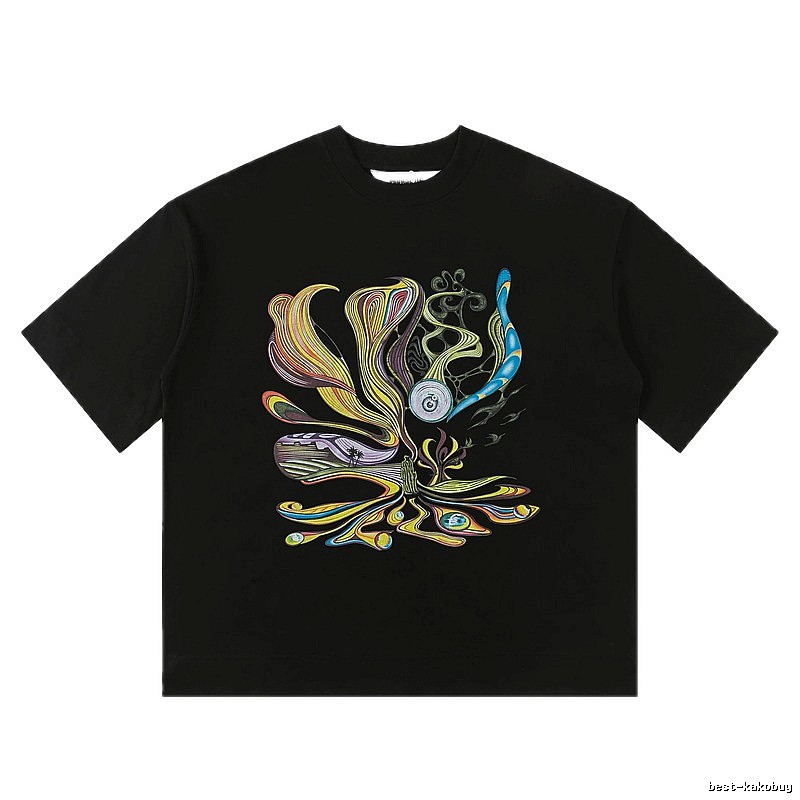Abstract-style Black T-shirt of House of Errors