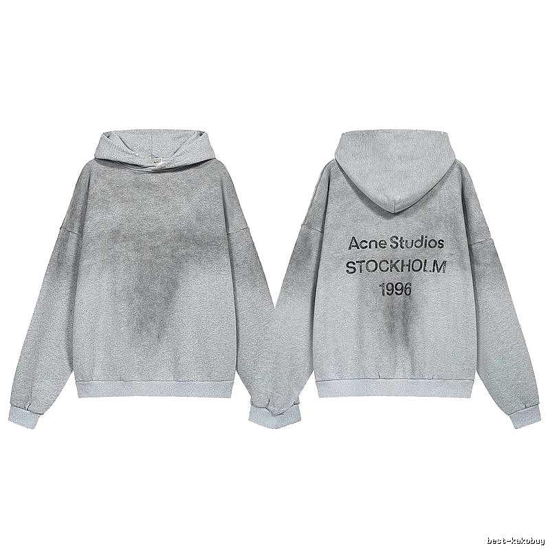 Acne Studios Casual Stockholm hoodie Dark Acne Studios for Streetwear Looks