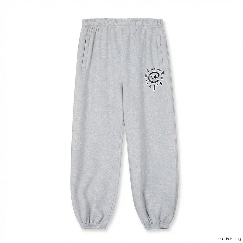 ADWYSD trendy casual style gray sweatpants