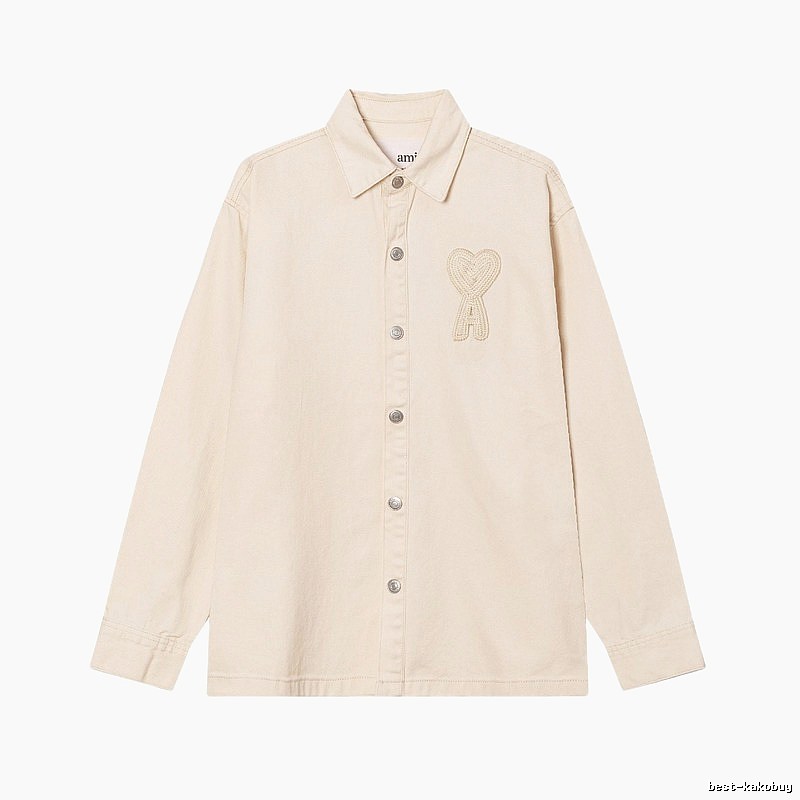 AMI Embroidered Love Style Shirt