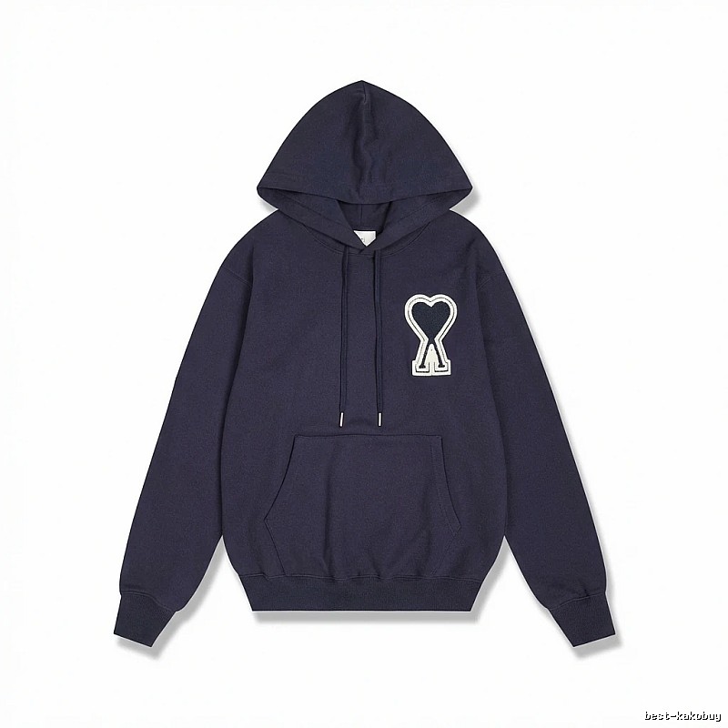AMI Heart Pattern Hoodie