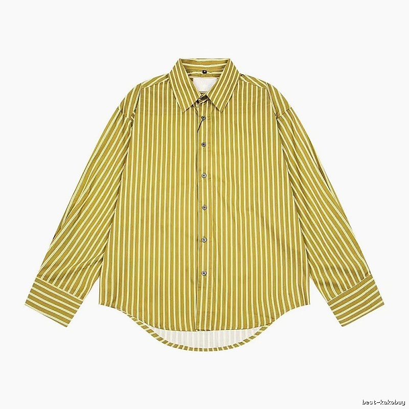 AMI striped retro-style shirt