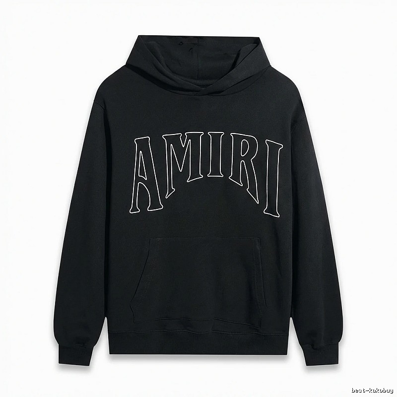 AMIRI Alphabet Style Black Sweatshirt