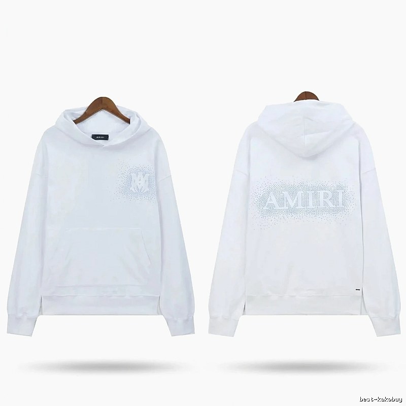 AMIRI Hot Drill Trend Brand White Sweatshirt