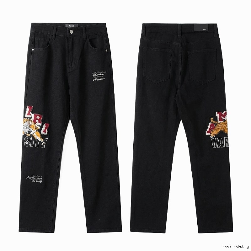 AMIRI retro - style black jeans