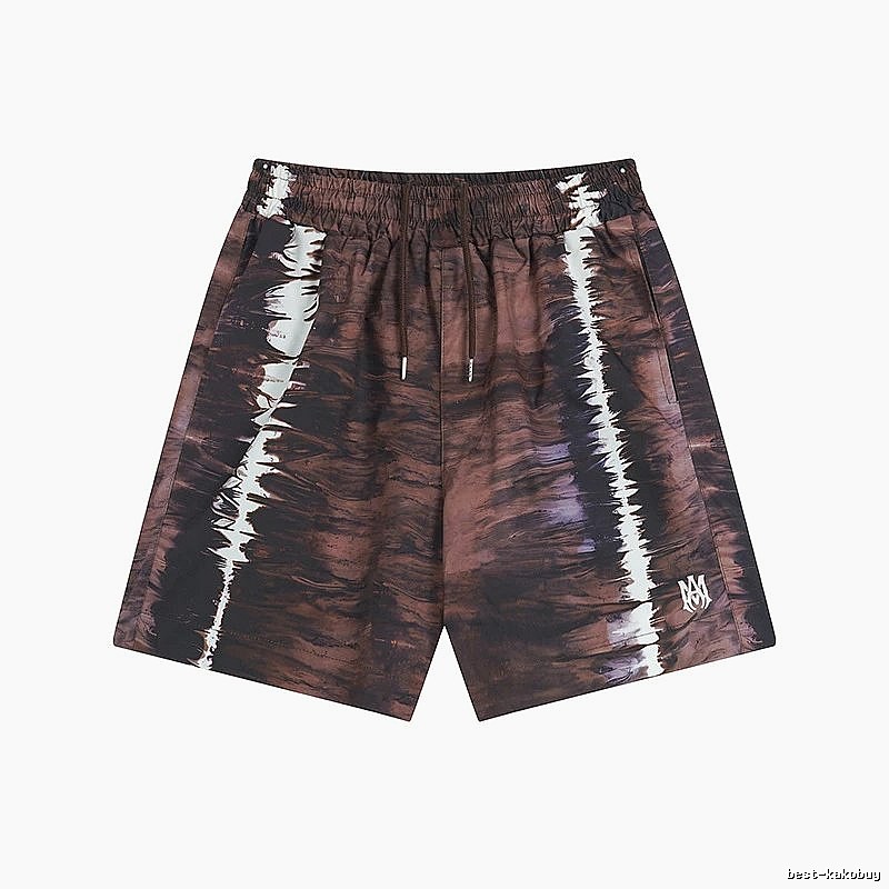AMIRI Tie-dye Street Style Brown Shorts
