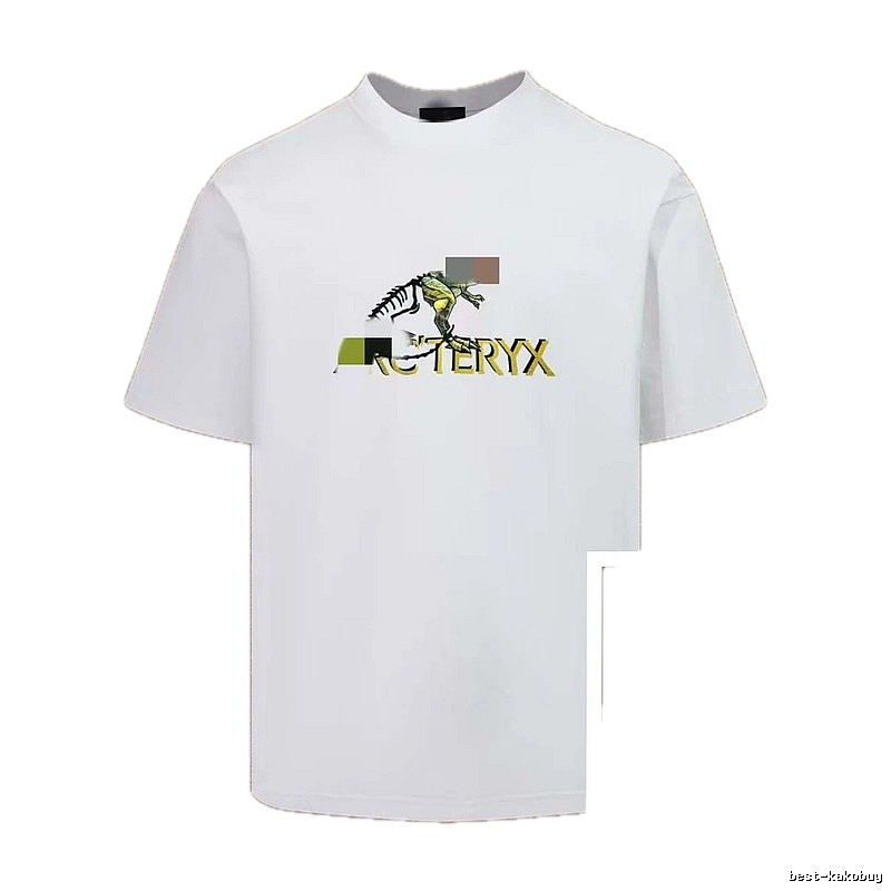 Arc'teryx Dinosaur Print Casual Style White T-Shirt