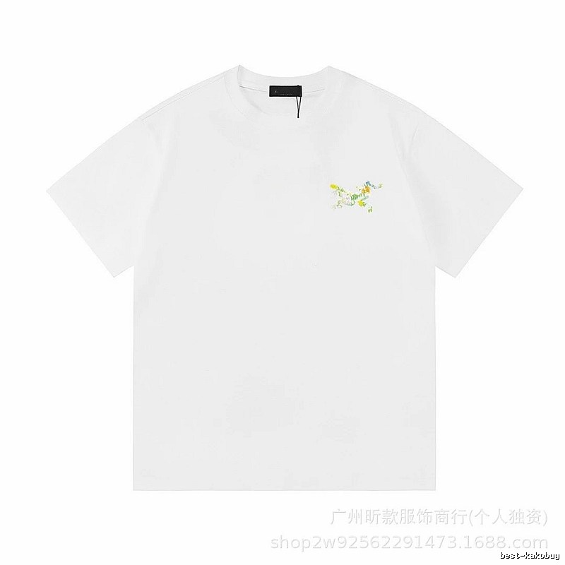 Arc'teryx Floral Print Outdoor Style White T-Shirt