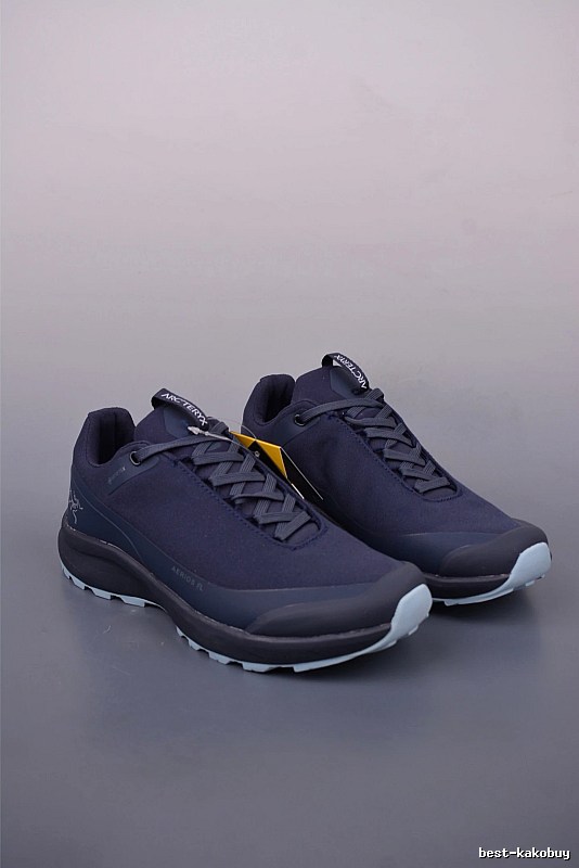 Arc'teryx Navy Blue Trail Sneakers and Treaded Trail Sole