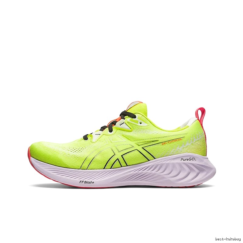 ASICS Fast - paced Style Fluorescent Green Running Shoes