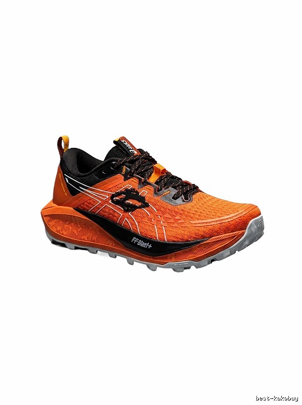 ASICS Trail Running Shoes in Orange and Black