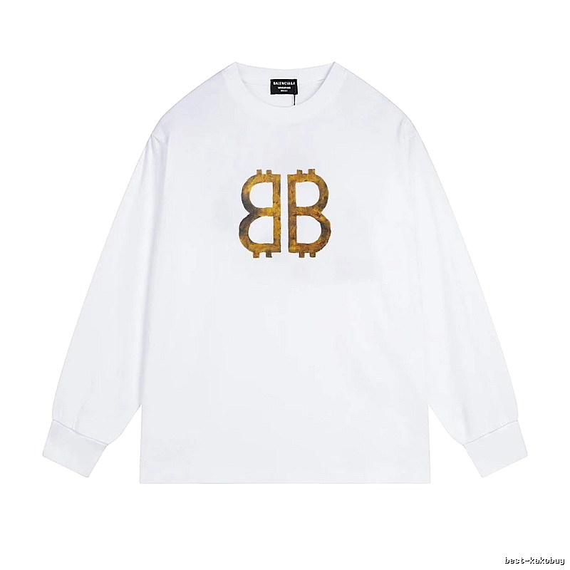 Balenciaga BB Print White T-shirt