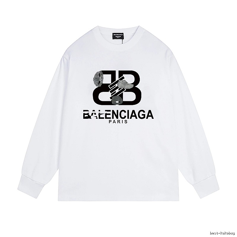 Balenciaga BB Series Simple White T-shirt