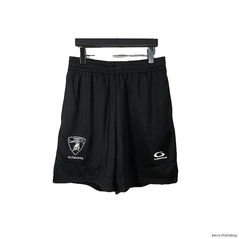 Balenciaga casual style black shorts