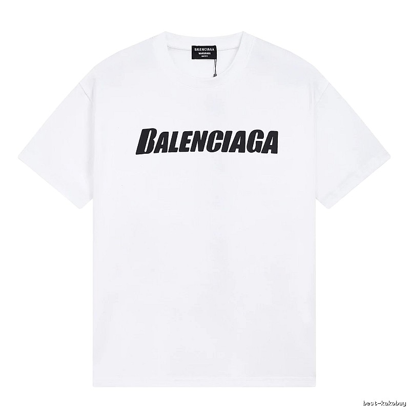 Balenciaga minimalist white T-shirt