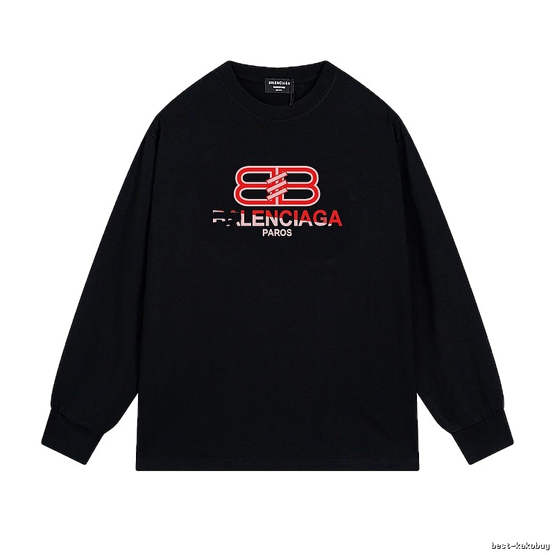 Balenciaga PAROS series black T-shirt