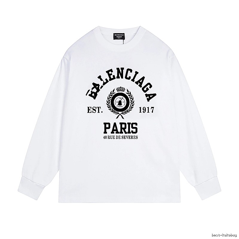 Balenciaga retro-style white T-shirt