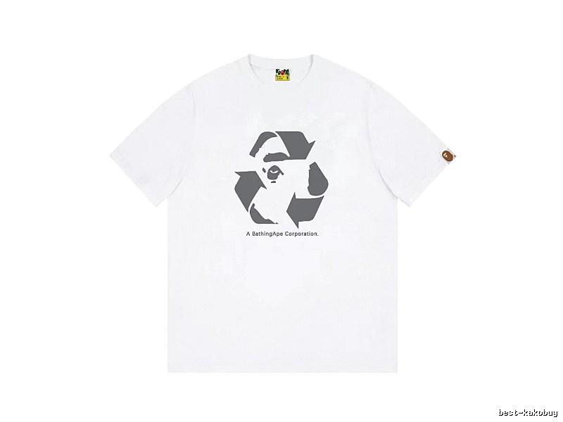 Bape Recycling Collection White T-shirt