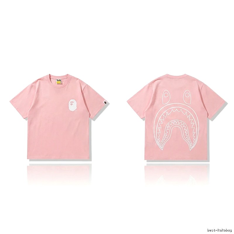 Bape Shark Series Pink T-shirt