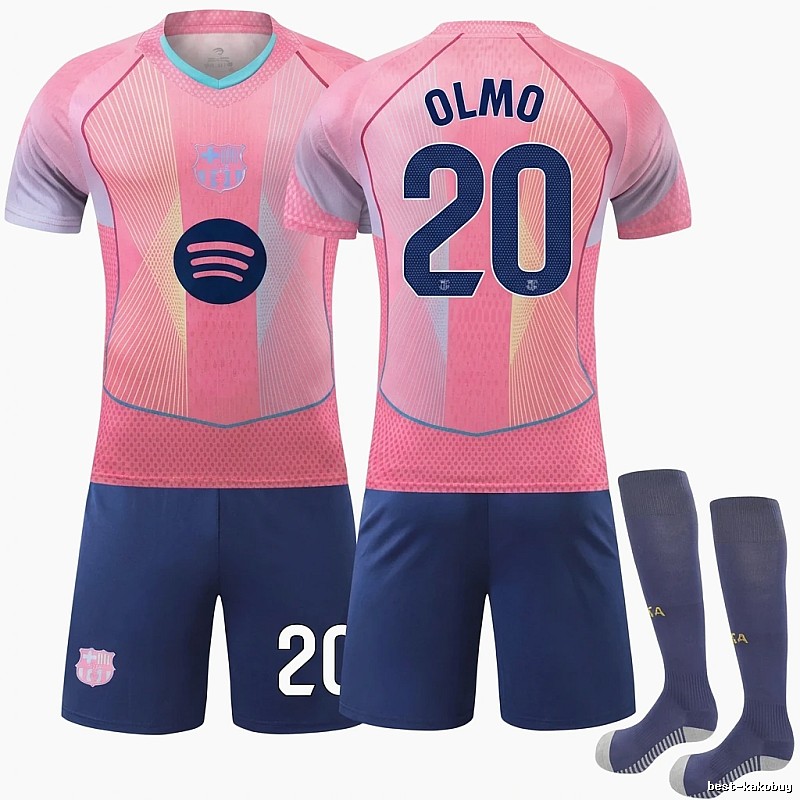 Barcelona pink sportswear jersey