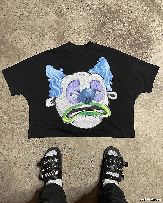 Billionaire Clown Style Black T-shirt