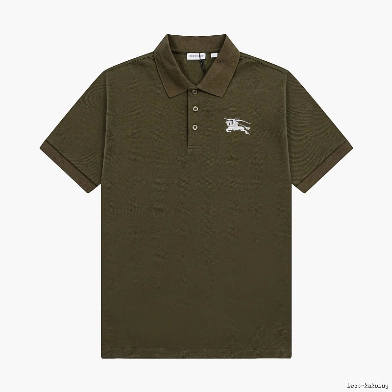 Burberry's retro-style polo shirt with the knight logo