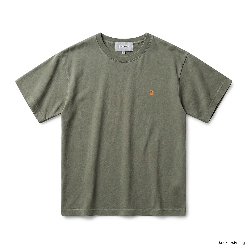 Carhartt basic retro style olive green T-shirt