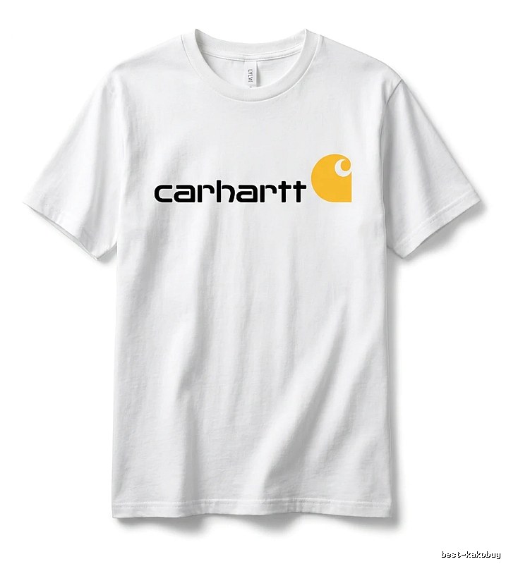 Carhartt Classic Simple Style White T-shirt
