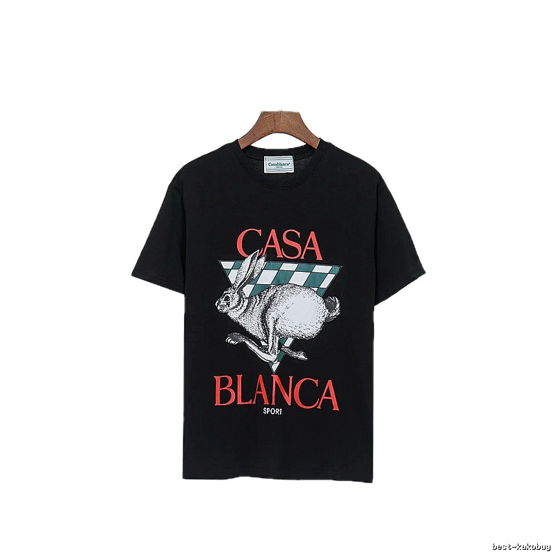 Casablanca sporty black T-shirt