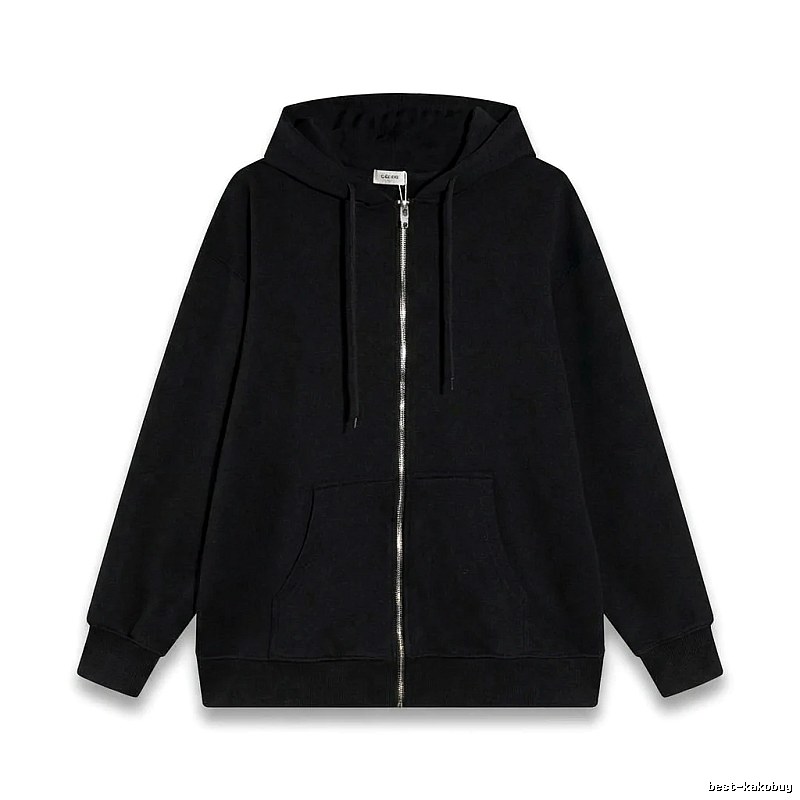 CELINE basic simple black sweatshirt